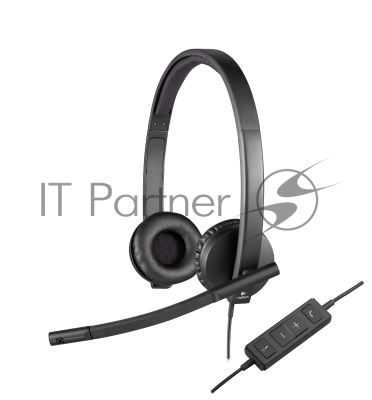 Наушники Logitech Headset H570E USB 981-000575 Stereo OEM