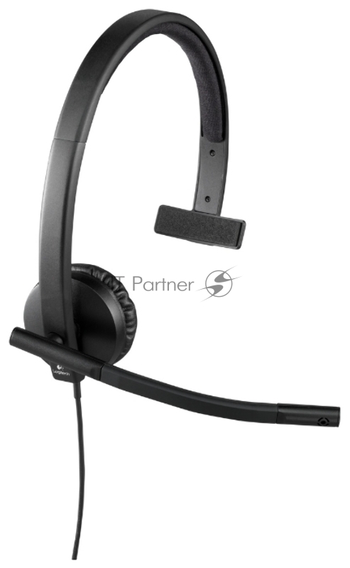 Наушники Logitech Headset H570E USB Mono 981-000571 OEM