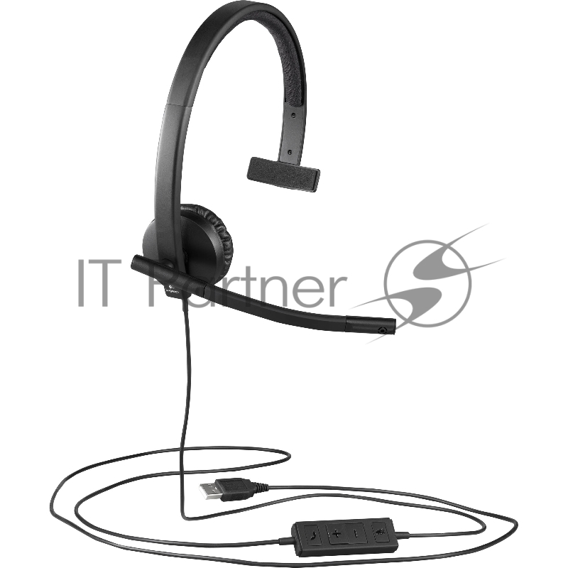 Наушники Logitech Headset H570E USB Mono 981-000571 OEM