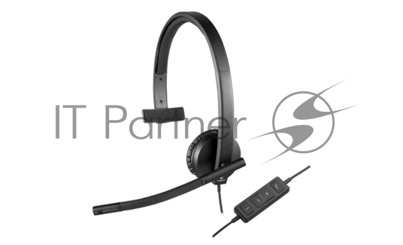 Наушники Logitech Headset H570E USB Mono 981-000571 OEM