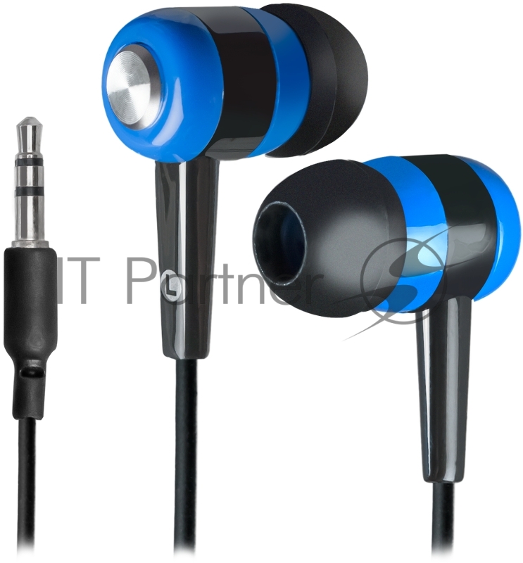 Наушники Defender Basic-616 Black/blue кабель 1,1 м