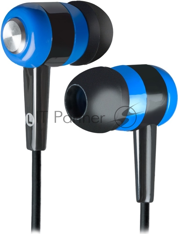 Наушники Defender Basic-616 Black/blue кабель 1,1 м