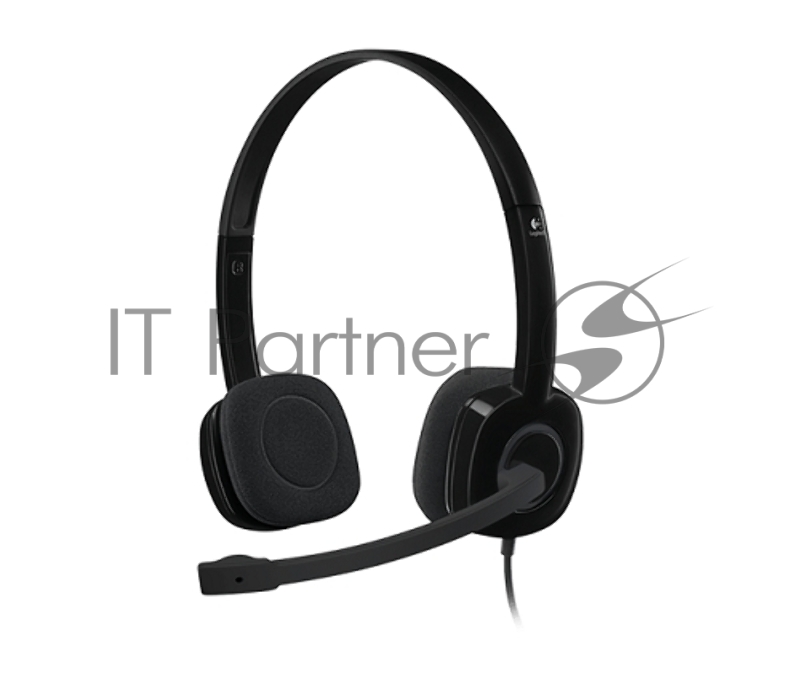 Наушники Logitech Headset H151 Stereo Black
