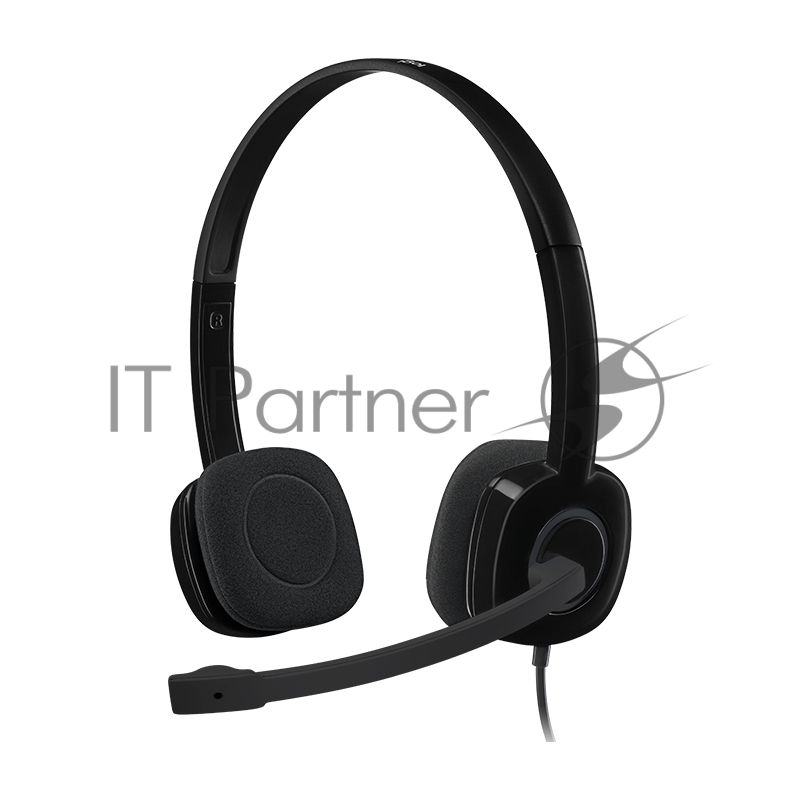 Наушники Logitech Headset H151 Stereo Black