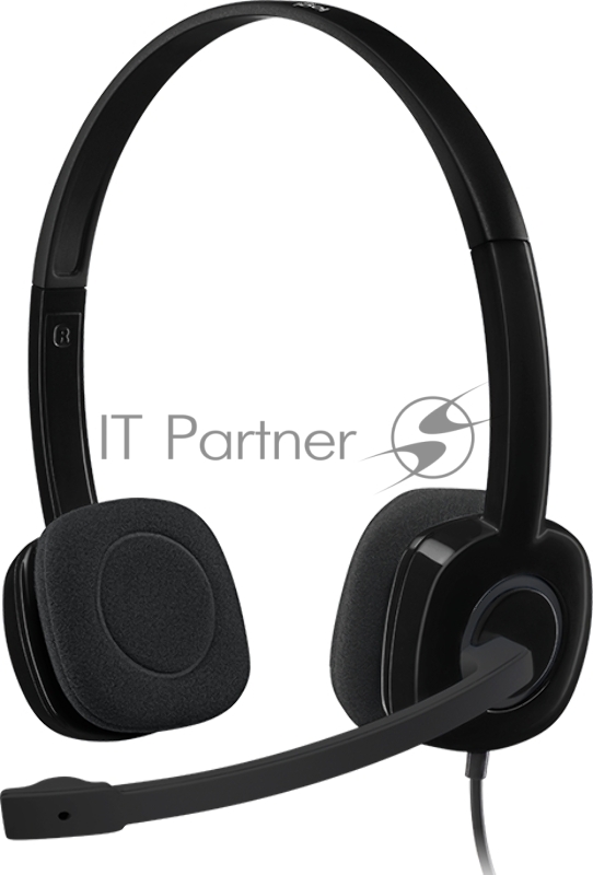 Наушники Logitech Headset H151 Stereo Black