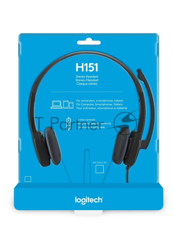 Наушники Logitech Headset H151 Stereo Black