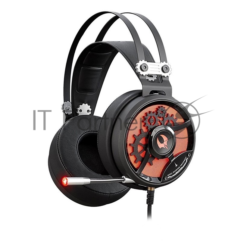 Наушники с микрофоном A4 Bloody M660 черный/красный 1.2м мониторы оголовье (M660 B/R)