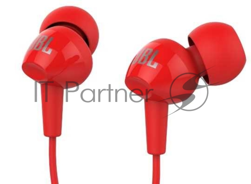 Наушники JBL Гарнитура C100si, красная