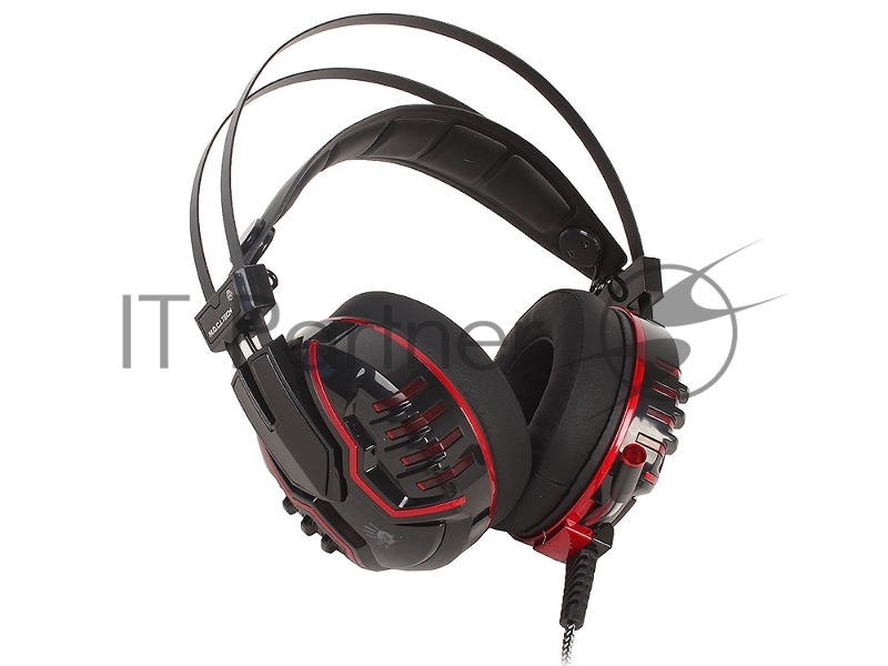 Наушники с микрофоном A4 Bloody M615 черный 1.2м мониторы оголовье (M615 B/R)