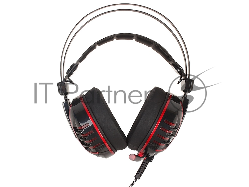 Наушники с микрофоном A4 Bloody M615 черный 1.2м мониторы оголовье (M615 B/R)