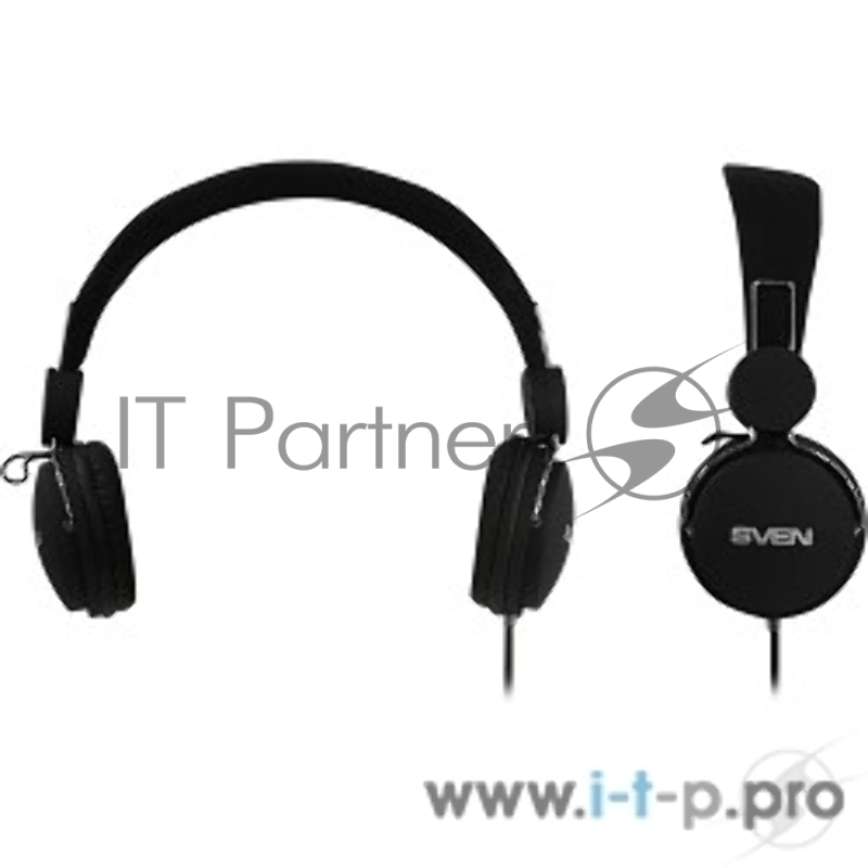 Наушники SVEN AP-320M, черный (микрофон,1,2 м)