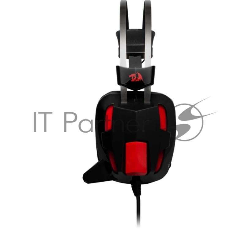 Гарнитура REDRAGON игровая Lagopasmutus 2 красный + черный, кабель 2 м.