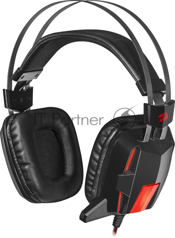 Гарнитура REDRAGON игровая Lagopasmutus 2 красный + черный, кабель 2 м.