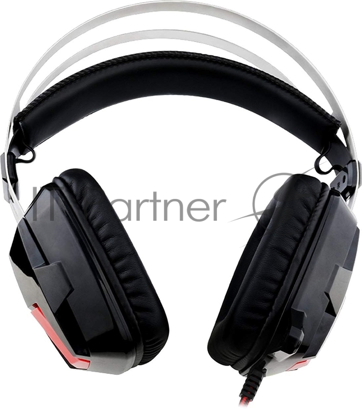 Гарнитура REDRAGON игровая Lagopasmutus 2 красный + черный, кабель 2 м.