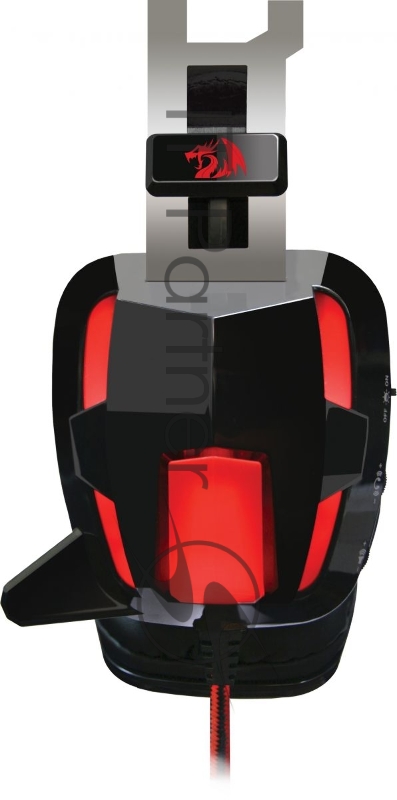 Гарнитура REDRAGON игровая Lagopasmutus 2 красный + черный, кабель 2 м.