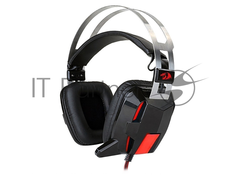 Гарнитура REDRAGON игровая Lagopasmutus 2 красный + черный, кабель 2 м.