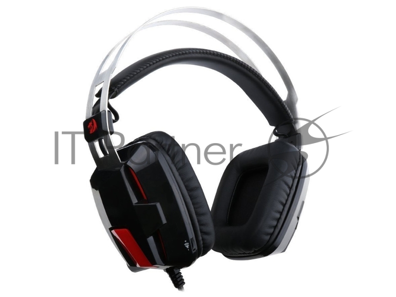 Гарнитура REDRAGON игровая Lagopasmutus 2 красный + черный, кабель 2 м.