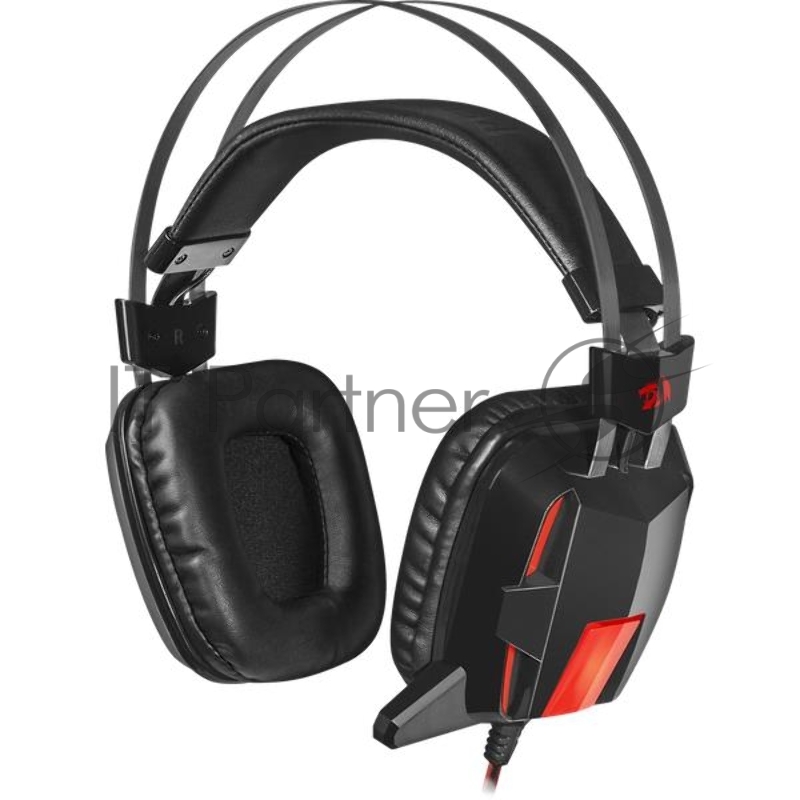 Гарнитура REDRAGON игровая Lagopasmutus 2 красный + черный, кабель 2 м.