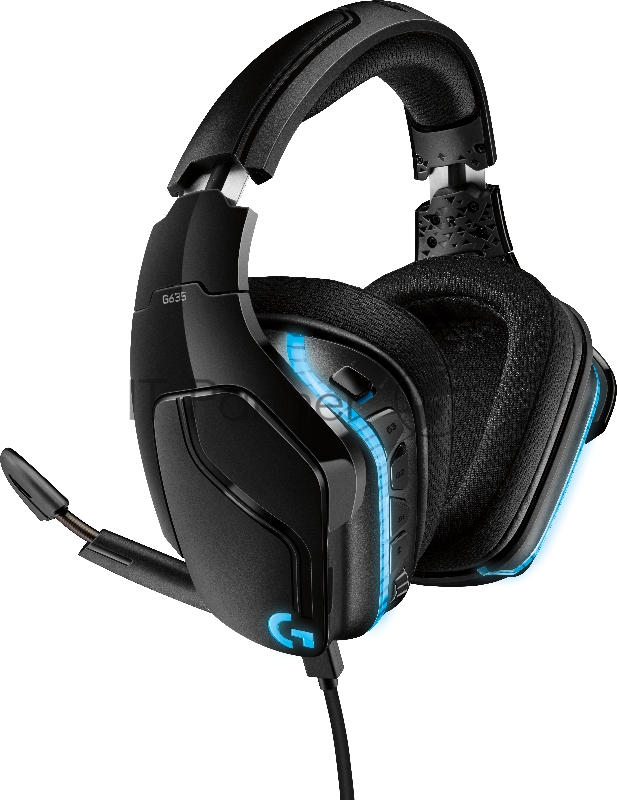 Гарнитура Logitech Headset G635 Wired 7.1 LIGHTSYNC Gaming Retail