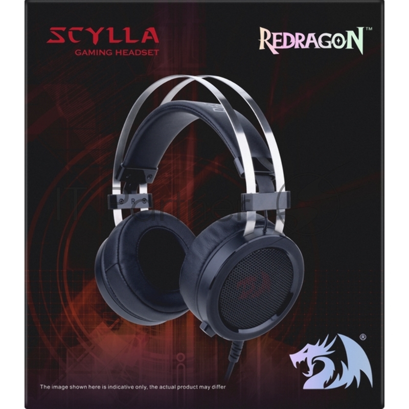 Гарнитура DEFENDER GAMING SCYLLA BLACK RED REDRAGON 75064
