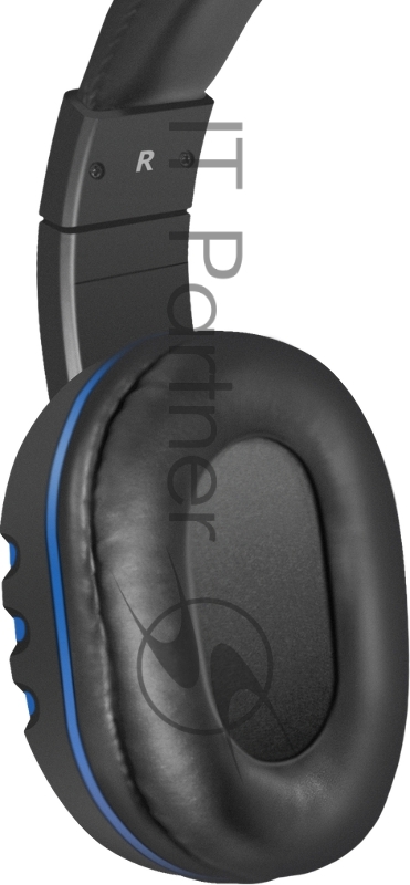 Гарнитура GAMING WARHEAD G-160 BLACK/BLUE 64118 DEFENDER