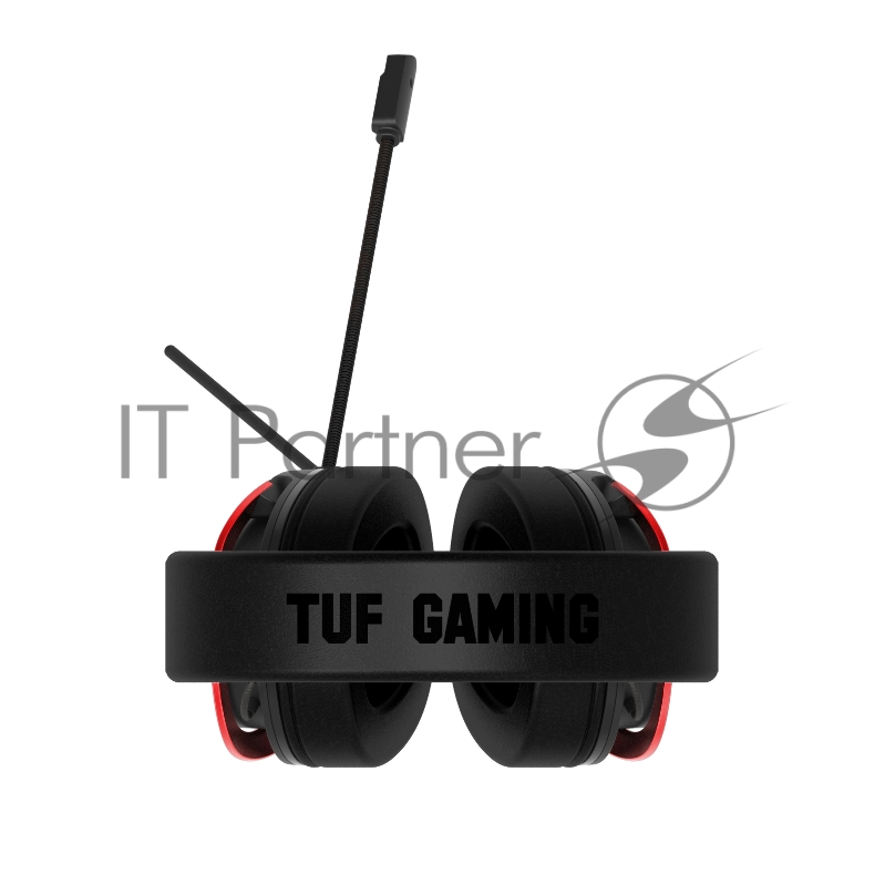 Игровые наушники ASUS TUF Gaming H3 чёрно-красные (7.1 виртуально, 50мм, неодимовые магниты, 32 Ом, 20~20000 Гц, микрофон, USB, PC, Mac, PS4, Nintendo Switch, Xbox One, 90YH02AR-B1UA00)