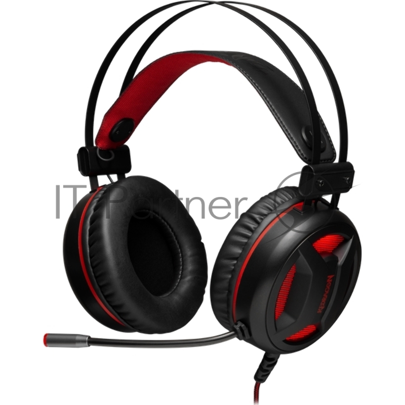 Гарнитура GAMING MINOS RED/BLACK REDRAGON 78368 DEFENDER