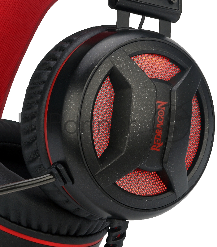 Гарнитура GAMING MINOS RED/BLACK REDRAGON 78368 DEFENDER