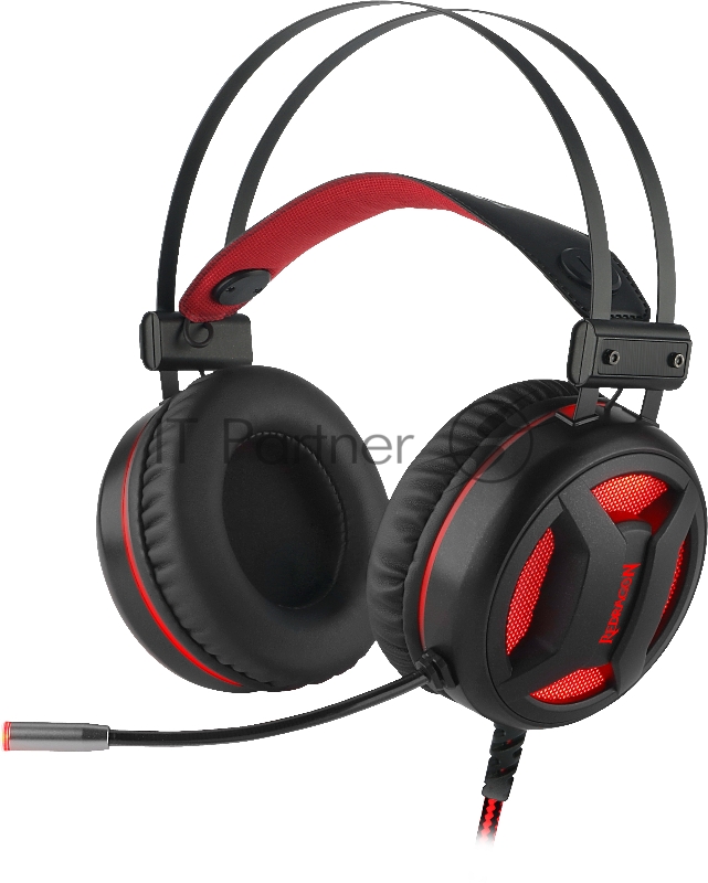 Гарнитура GAMING MINOS RED/BLACK REDRAGON 78368 DEFENDER