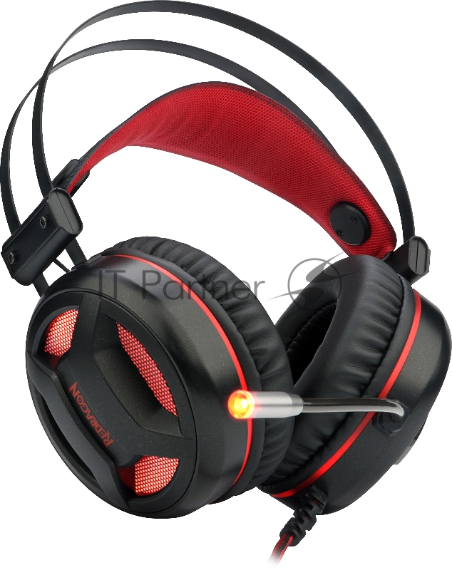 Гарнитура GAMING MINOS RED/BLACK REDRAGON 78368 DEFENDER