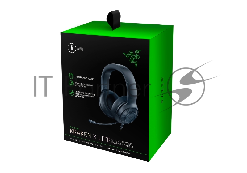 Гарнитура Razer Kraken X Lite Razer Kraken X Lite- Analog Gaming Headset - Russian Packaging