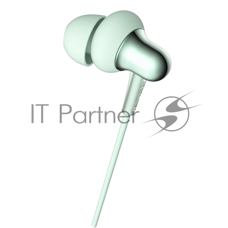 Наушники 1MORE E1025-Green вставные ( затычки) с микрофоном,20 - 20000 Гц,98 дБ,32 Ом,5 мВт,mini jack 3.5 mm