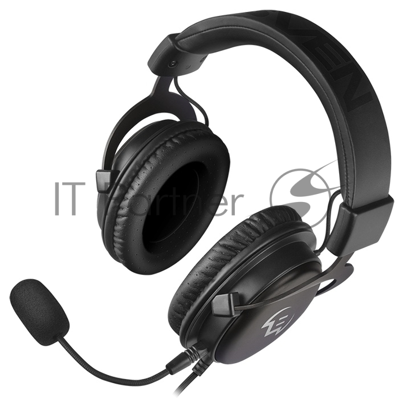 Игровые наушники SVEN AP-G999MV с микрофоном серый (50 мм, мини-джек (стерео) O 3,5 мм (4 pin))