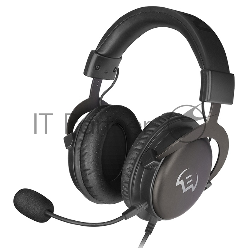 Игровые наушники SVEN AP-G999MV с микрофоном серый (50 мм, мини-джек (стерео) O 3,5 мм (4 pin))