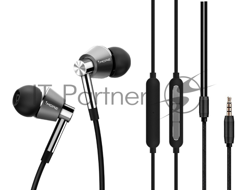 Наушники 1MORE Triple-Driver In-Ear Headphones E1001-Silver