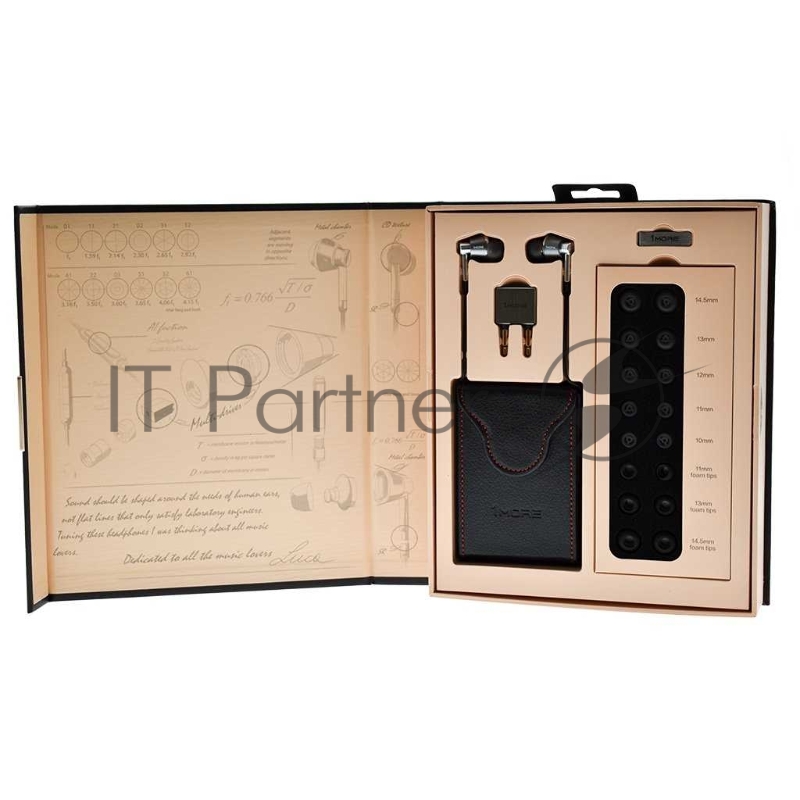 Наушники 1MORE Triple-Driver In-Ear Headphones E1001-Silver