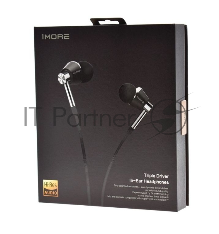 Наушники 1MORE Triple-Driver In-Ear Headphones E1001-Silver