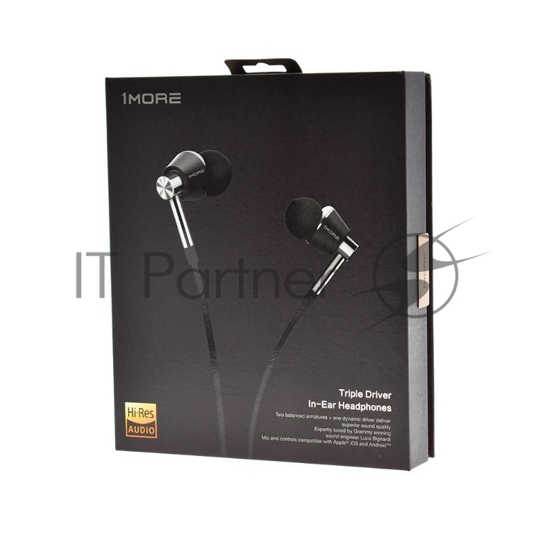 Наушники 1MORE Triple-Driver In-Ear Headphones E1001-Silver