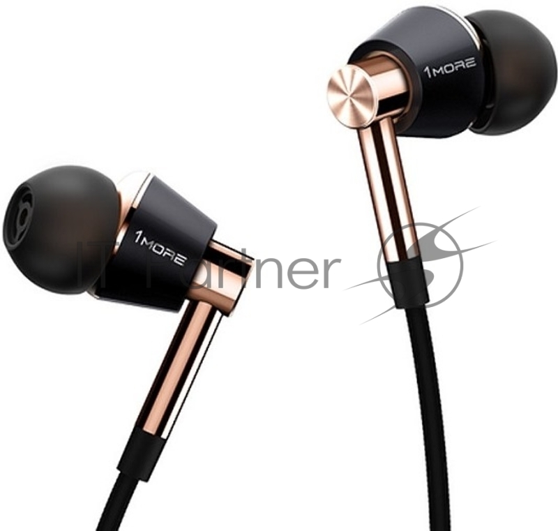 Наушники 1MORE Triple-Driver In-Ear Headphones E1001-Gold