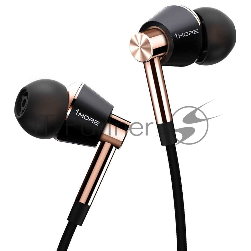 Наушники 1MORE Triple-Driver In-Ear Headphones E1001-Gold