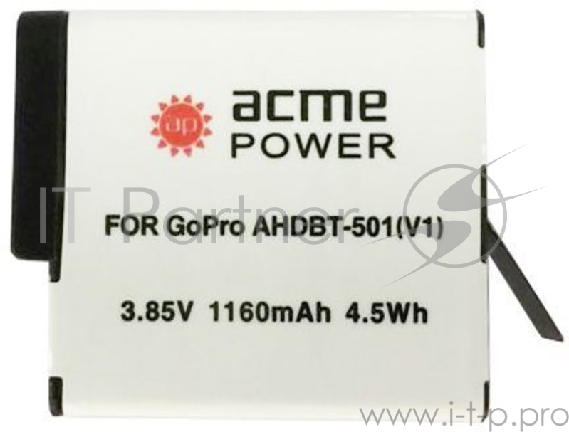 Аккумулятор для компактных камер и видеокамер AcmePower AP-AHDBT-501