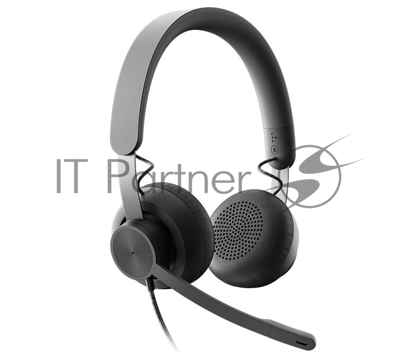 Гарнитура Logitech Headset Zone Wired UC Graphite