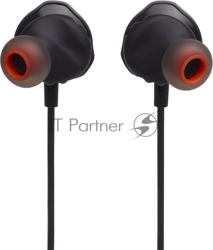 Наушники JBL Quantum 50 (накладные), черный Сопротивление 16 Ом, силиконовые вкладыши трех размеров, вес 21.5г, цвет черный