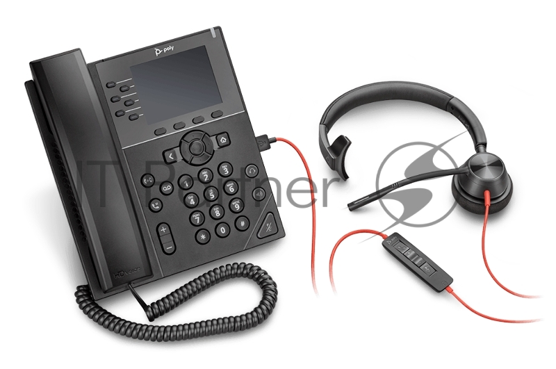 Гарнитура проводная Blackwire 3315, BW3315 USB-A