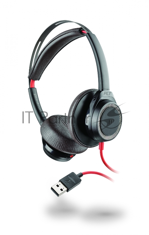 Гарнитура проводная BLACKWIRE 7225,BW7225,USB-A,BLACK,WW