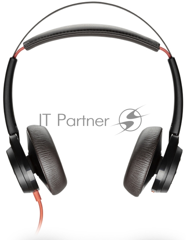 Гарнитура проводная BLACKWIRE 7225,BW7225,USB-A,BLACK,WW