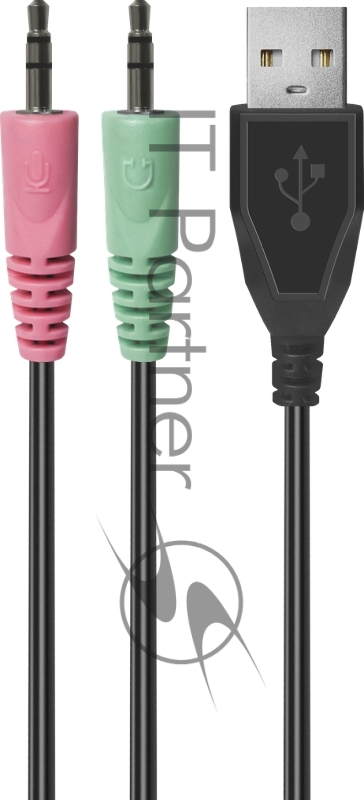 Игровая гарнитура Defender X-Skull черный/серый, провод 2.1 м (64585)