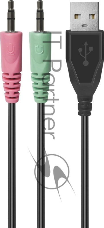 Игровая гарнитура Defender X-Skull черный/серый, провод 2.1 м (64585)