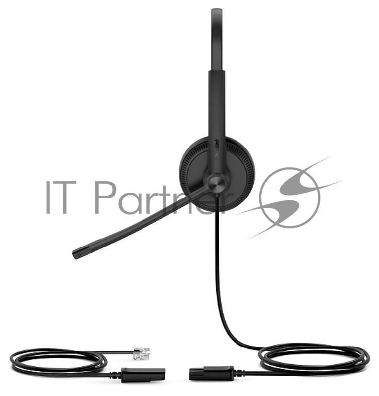 Гарнитура YEALINK YHS34 Dual Дуо, Проводная, HD звук, QD, RJ9, шт