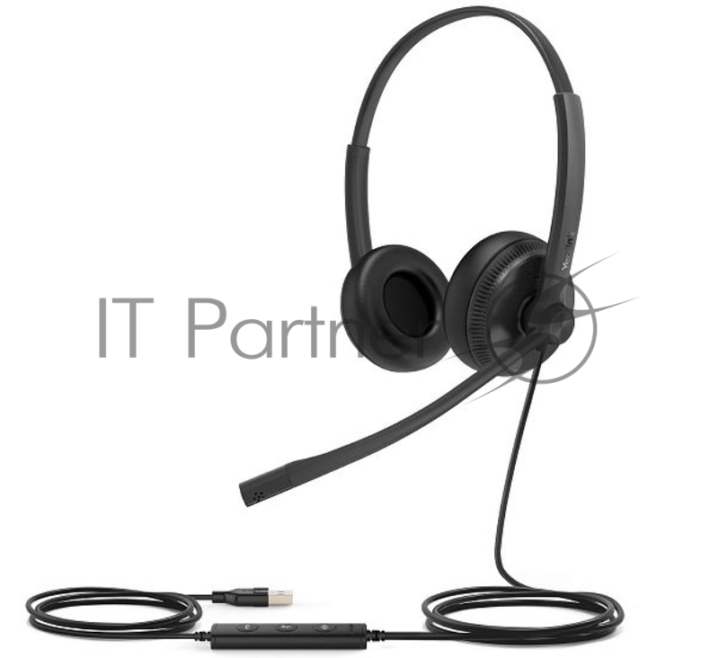 Гарнитура проводная Yealink UH34 Dual UC